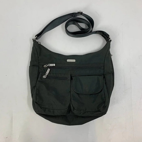 Baggallini Women's Travel Tote Canvas Zipper Crossbody Bag Zip - Picture 1 of 15